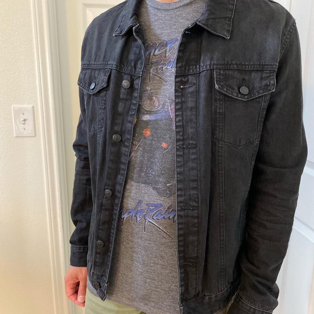 Black Jean Jacket